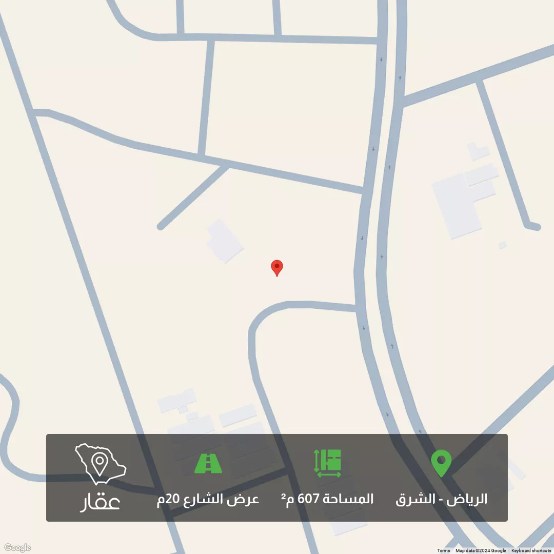 أرض للبيع في شارع إبراهيم بن أحمد الشيوي, حي البيان, مدينة الرياض, منطقة الرياض 1 صورة