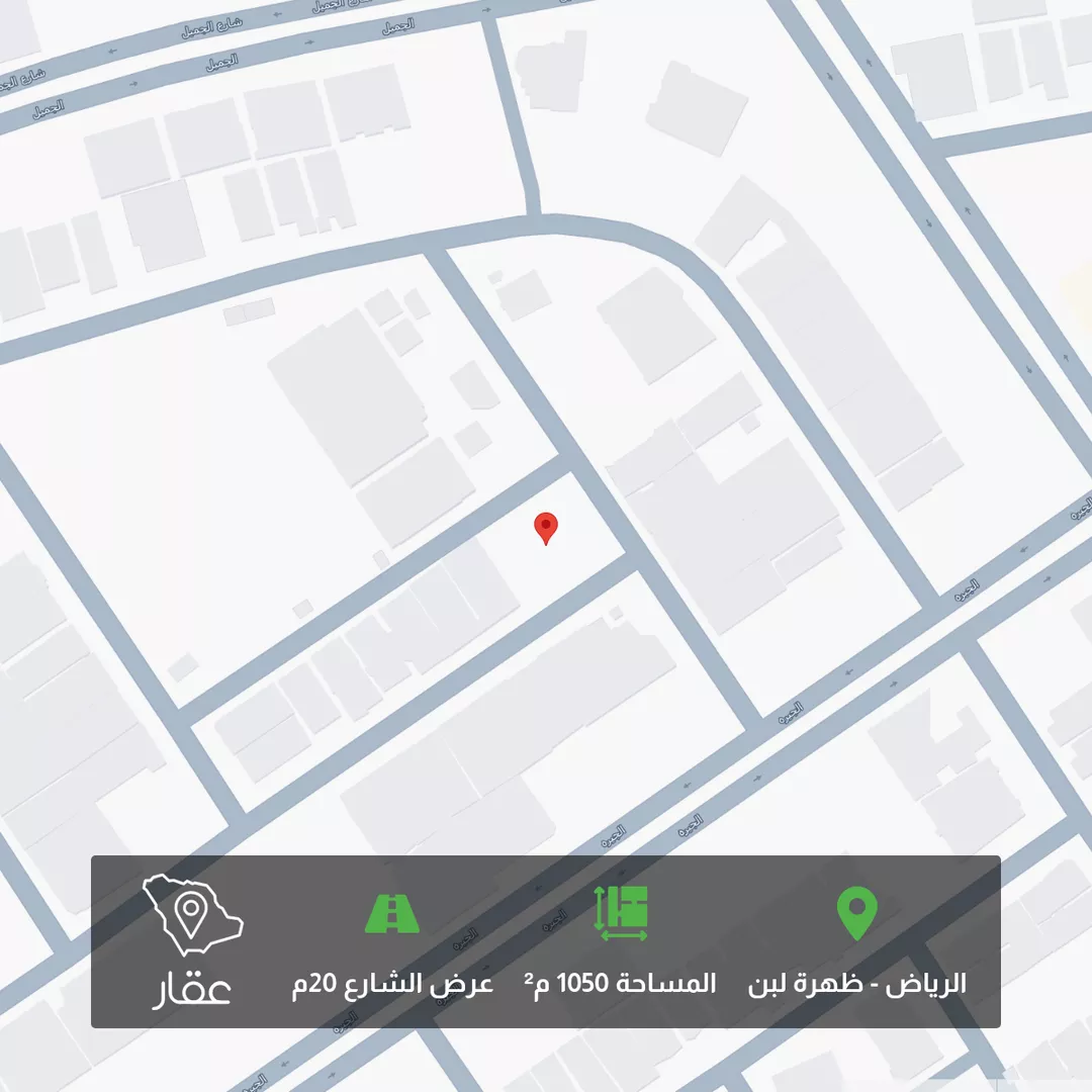 أرض للبيع في شارع رقم 310, حي ظهرة لبن, مدينة الرياض, منطقة الرياض 1 صورة