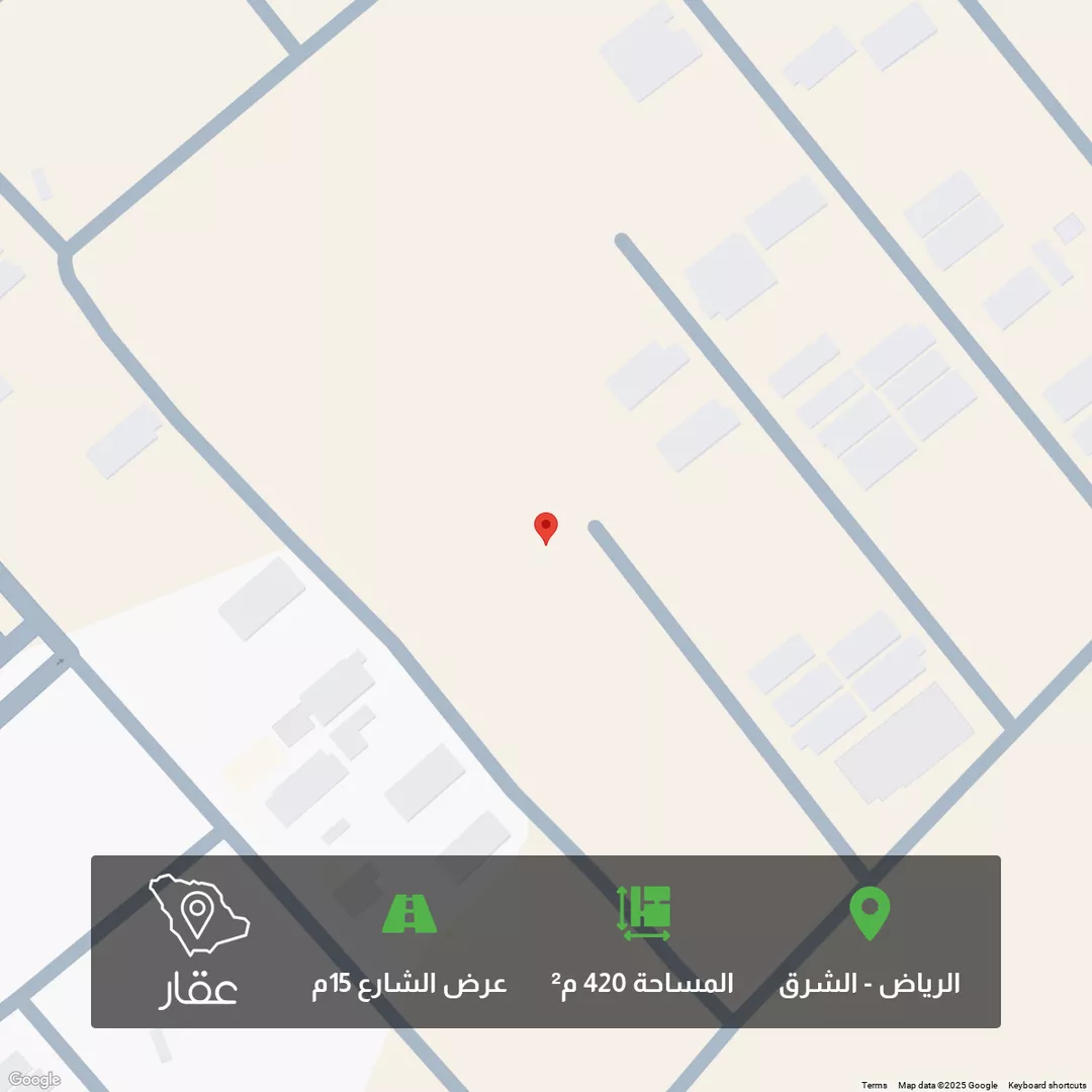 أرض للبيع في شارع 505, حي البيان, مدينة الرياض, منطقة الرياض 1 صورة