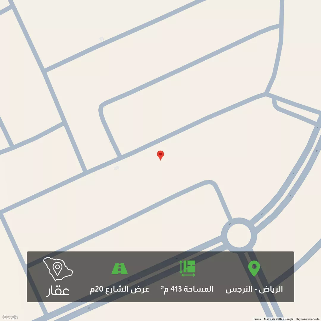 أرض للبيع في شارع رقم 82, حي النرجس, مدينة الرياض, منطقة الرياض 1 صورة
