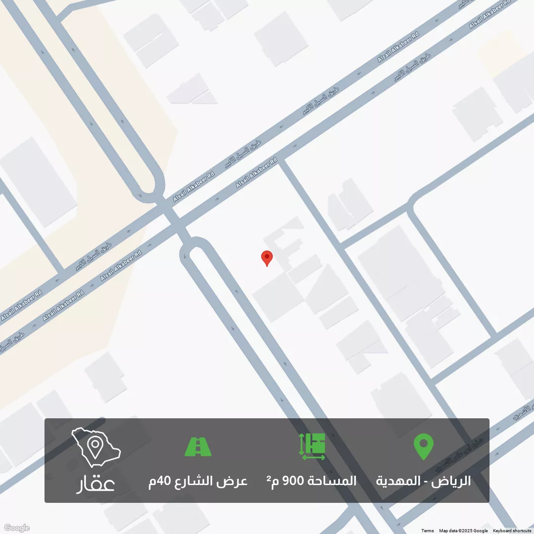 أرض للبيع في شارع تقى الدين التميمى, حي المهدية, مدينة الرياض, منطقة الرياض 1 صورة
