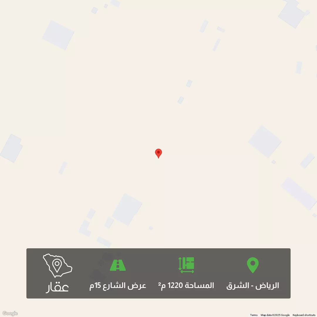 أرض للبيع في شارع عين الخدود, حي المشرق, مدينة الرياض, منطقة الرياض 1 صورة