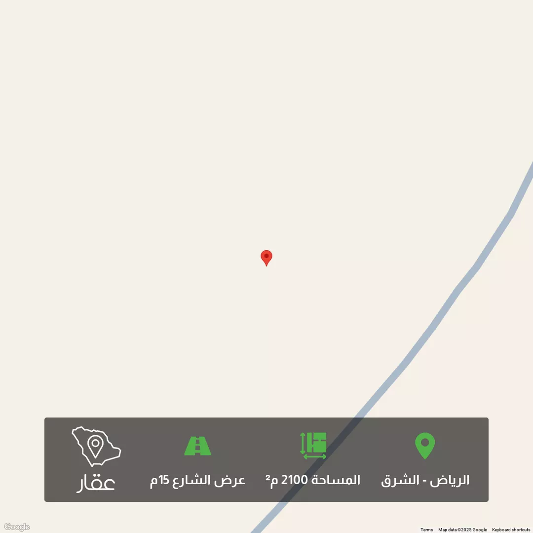 أرض للبيع في حي الرسالة, مدينة الرياض, منطقة الرياض 1 صورة