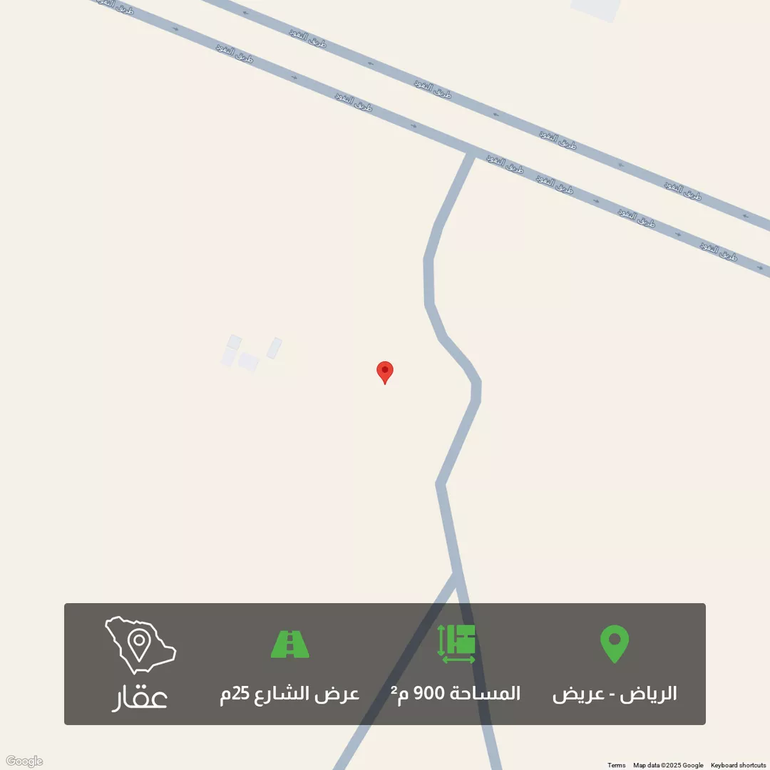 أرض للبيع في شارع 754771, حي عريض, مدينة الرياض, منطقة الرياض 1 صورة