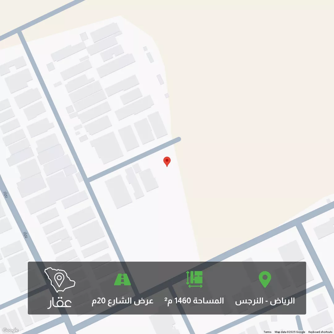 أرض للبيع في شارع رقم 473 ، حي النرجس ، الرياض ، منطقة الرياض 1 صورة