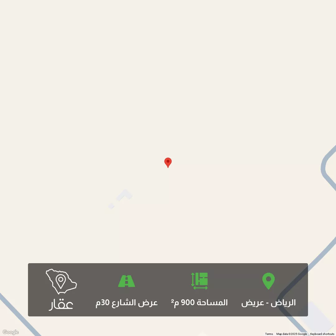 أرض للبيع في شارع جبل حضن, حي عريض, مدينة الرياض, منطقة الرياض 1 صورة