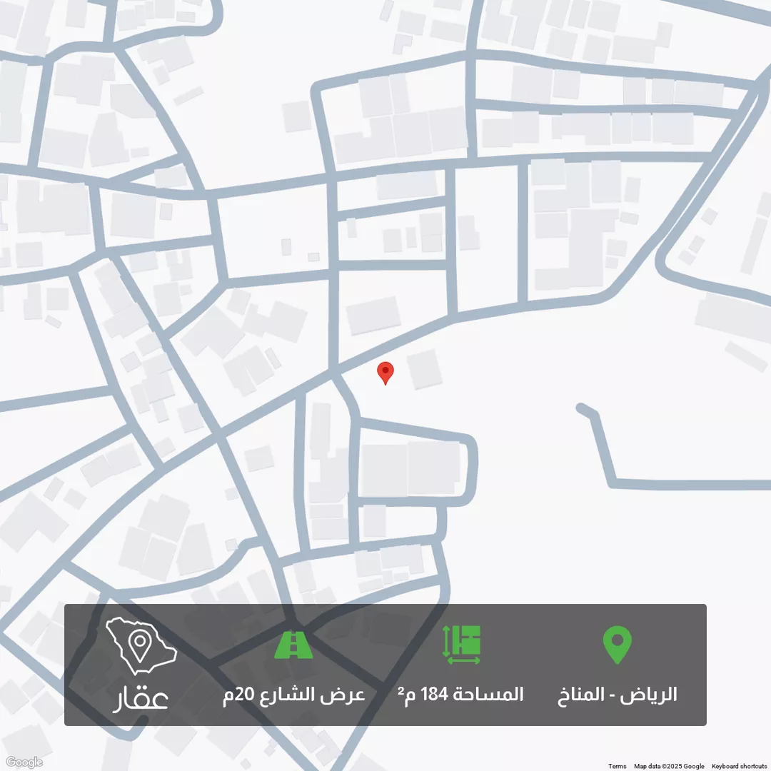 أرض للبيع في حي المناخ, مدينة الرياض, منطقة الرياض 1 صورة