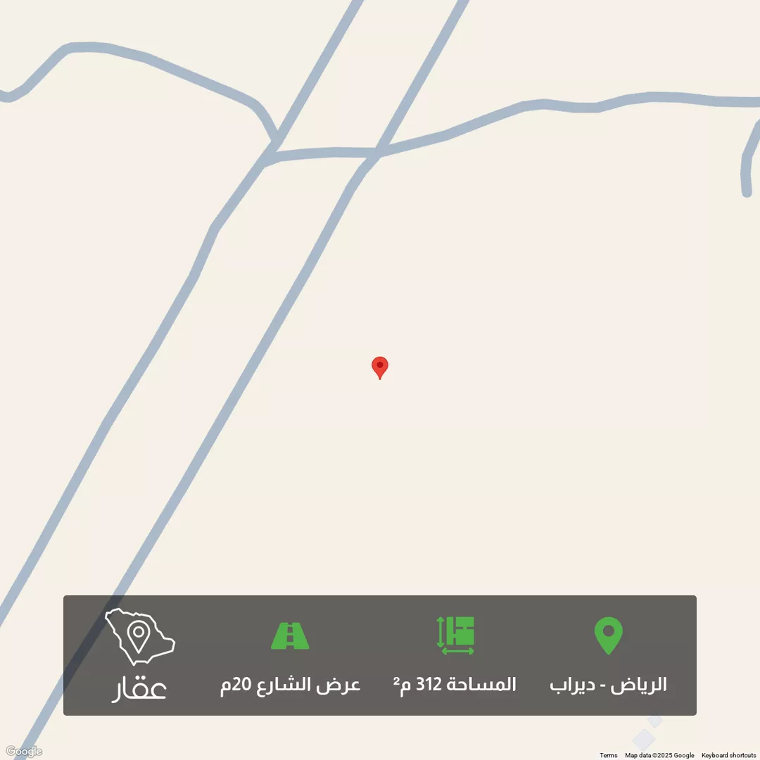 أرض للبيع في شارع محمد بن مسلم الطائفي, ضاحية نمار, الرياض 1 صورة