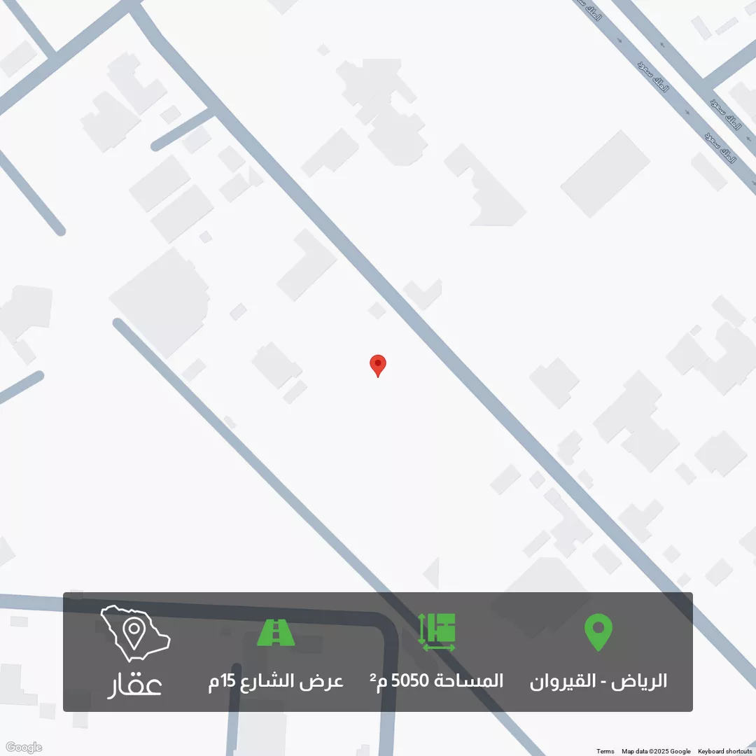 أرض للبيع في حي عقرباء, مدينة امارة منطقة الرياض - الجبيله, منطقة الرياض 1 صورة