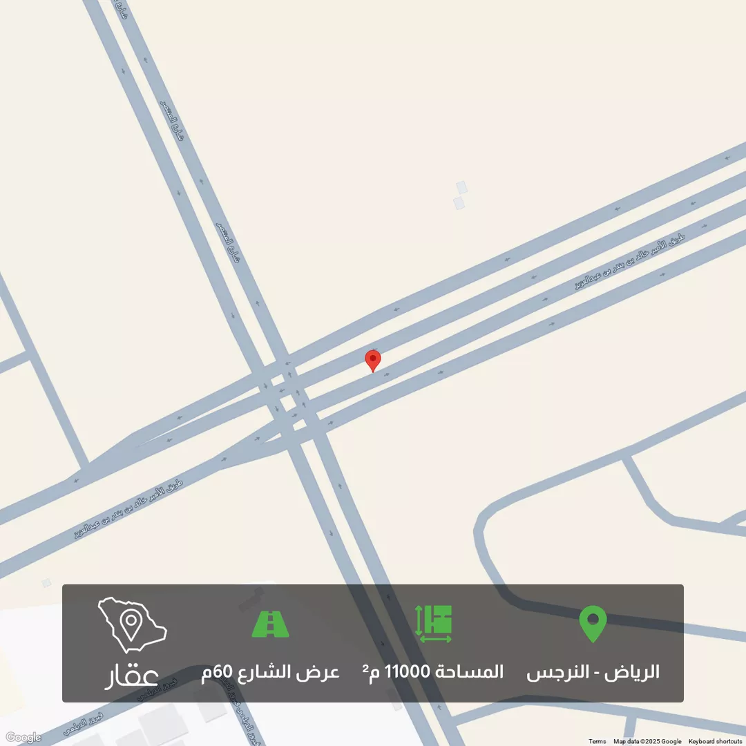 أرض للبيع في شارع جبل الترك ، حي النرجس ، الرياض ، منطقة الرياض 1 صورة