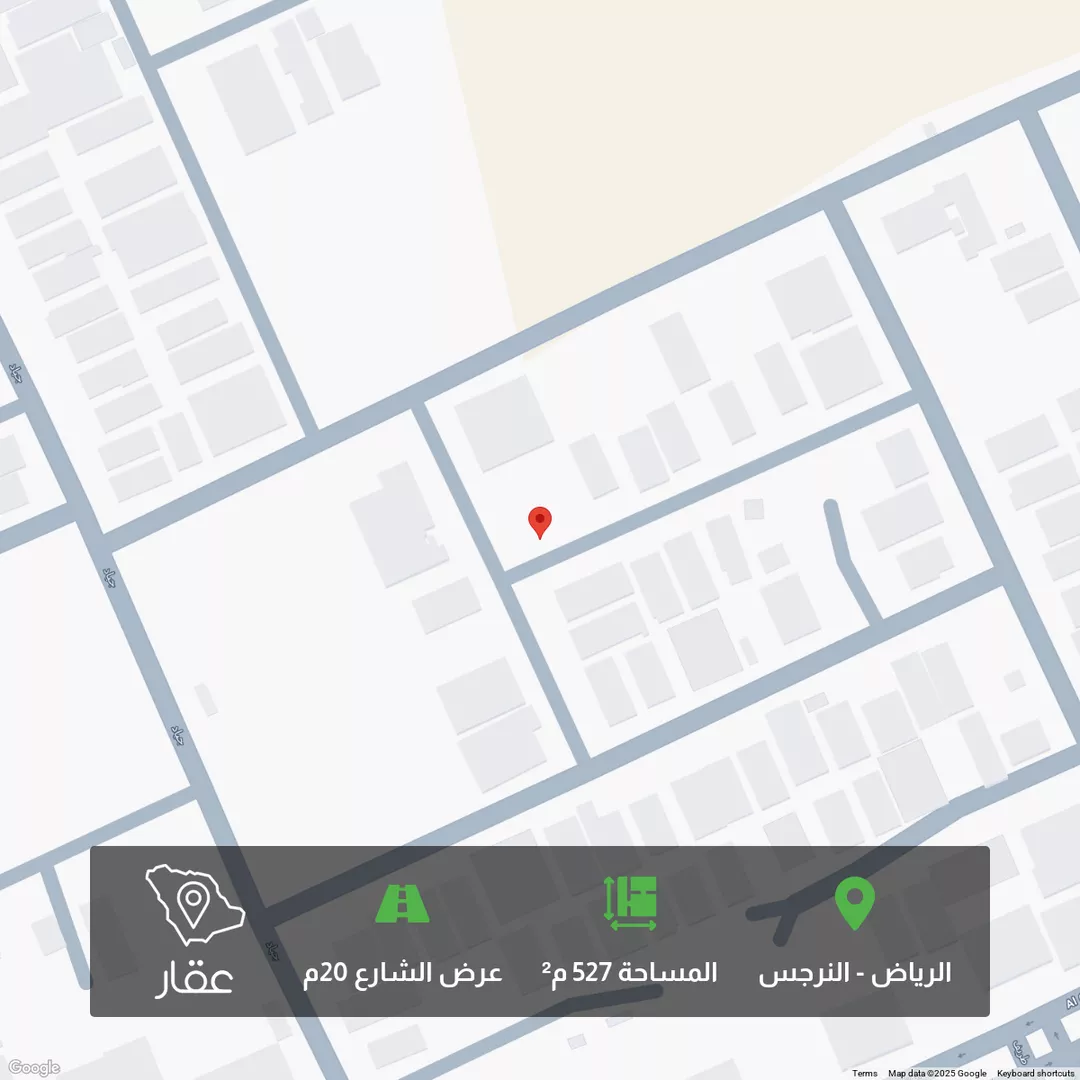 أرض للبيع في شارع رقم 471, حي النرجس, مدينة الرياض, منطقة الرياض 1 صورة