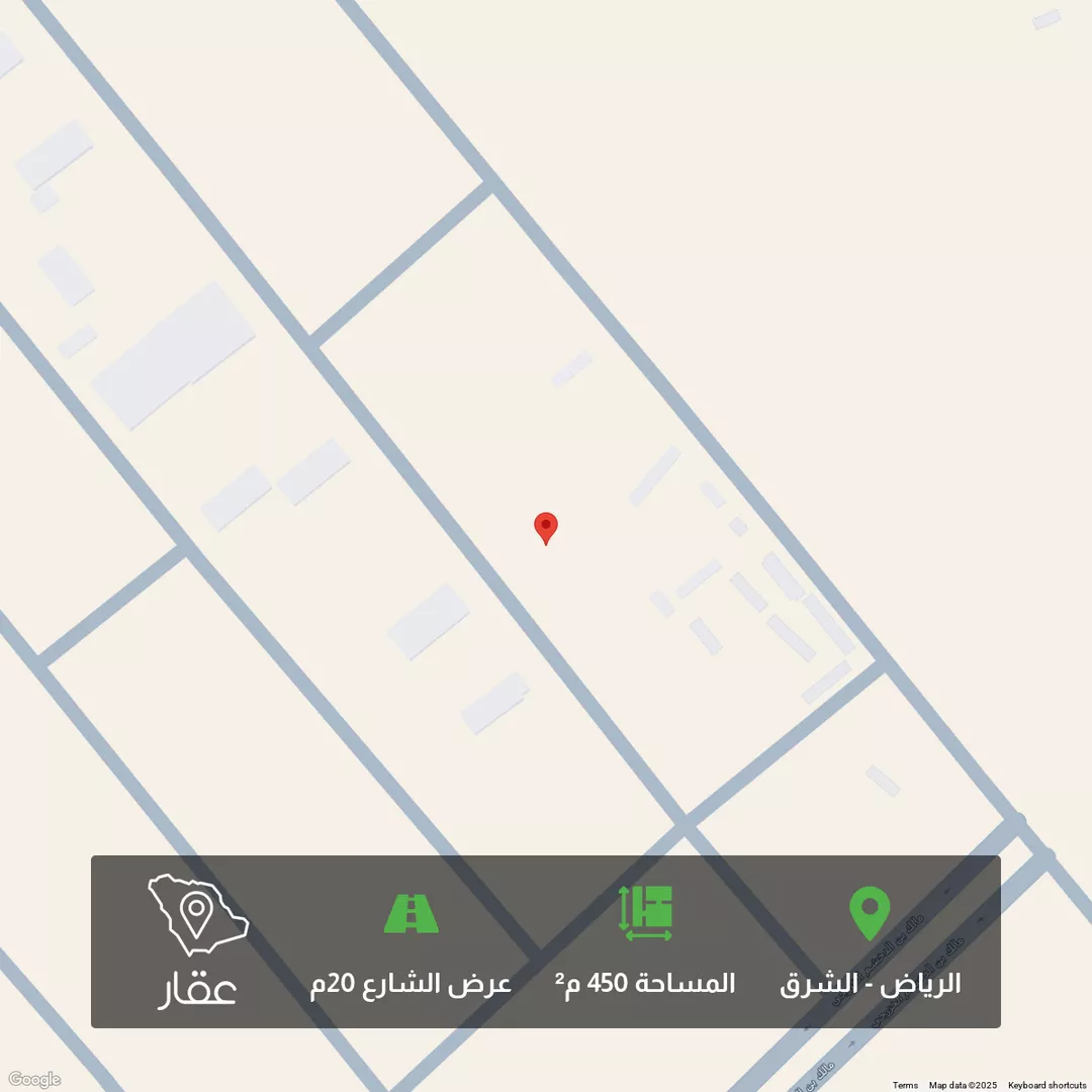 أرض للبيع في حي البيان, مدينة الرياض, منطقة الرياض 1 صورة