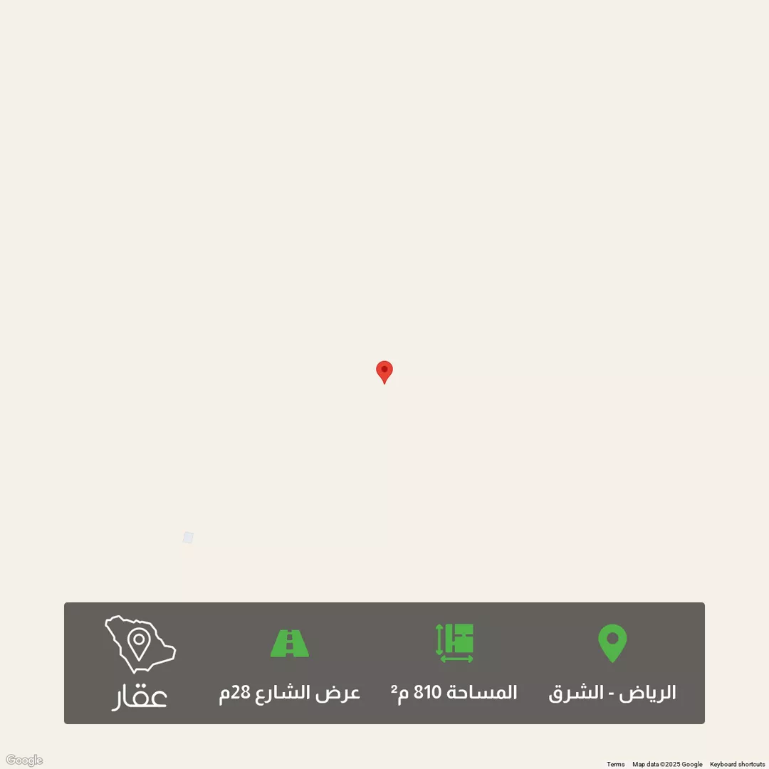 أرض للبيع في حي الزاهر, مدينة الرياض, منطقة الرياض 1 صورة