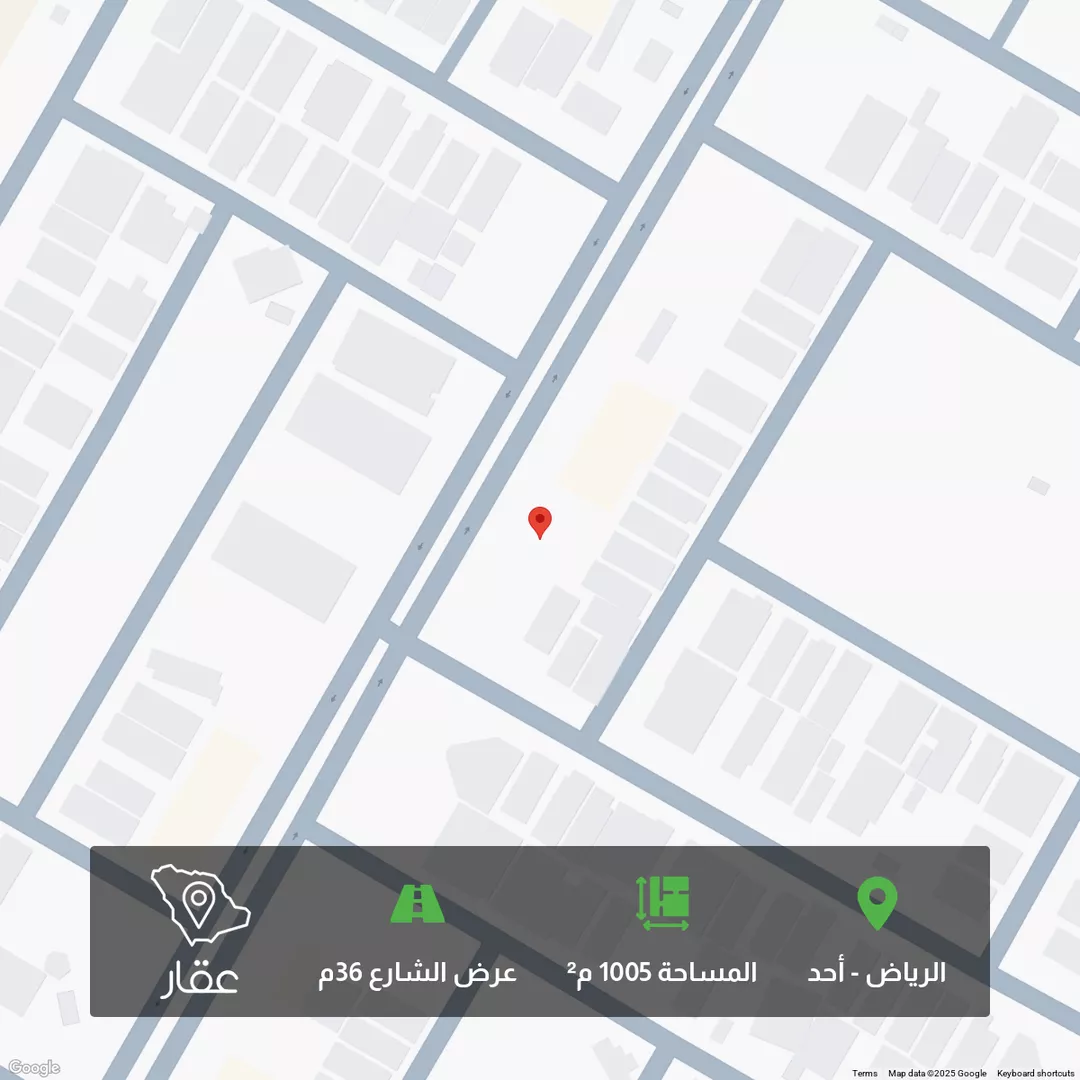 أرض للبيع في شارع البشائر, حي أحد, مدينة الرياض, منطقة الرياض 1 صورة