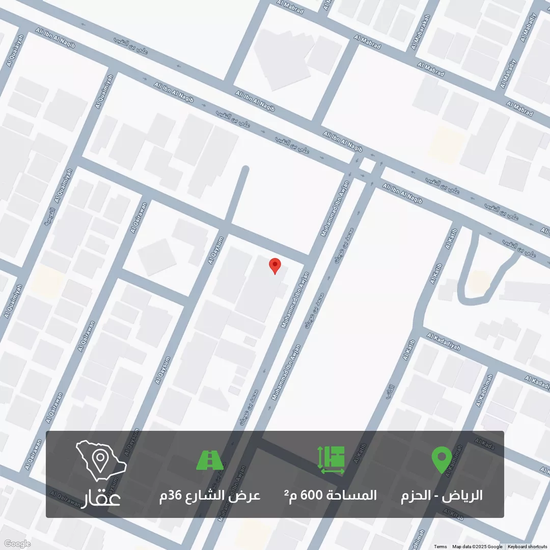 أرض للبيع في شارع محمد بن عوجان, حي الحزم, مدينة الرياض, منطقة الرياض 1 صورة