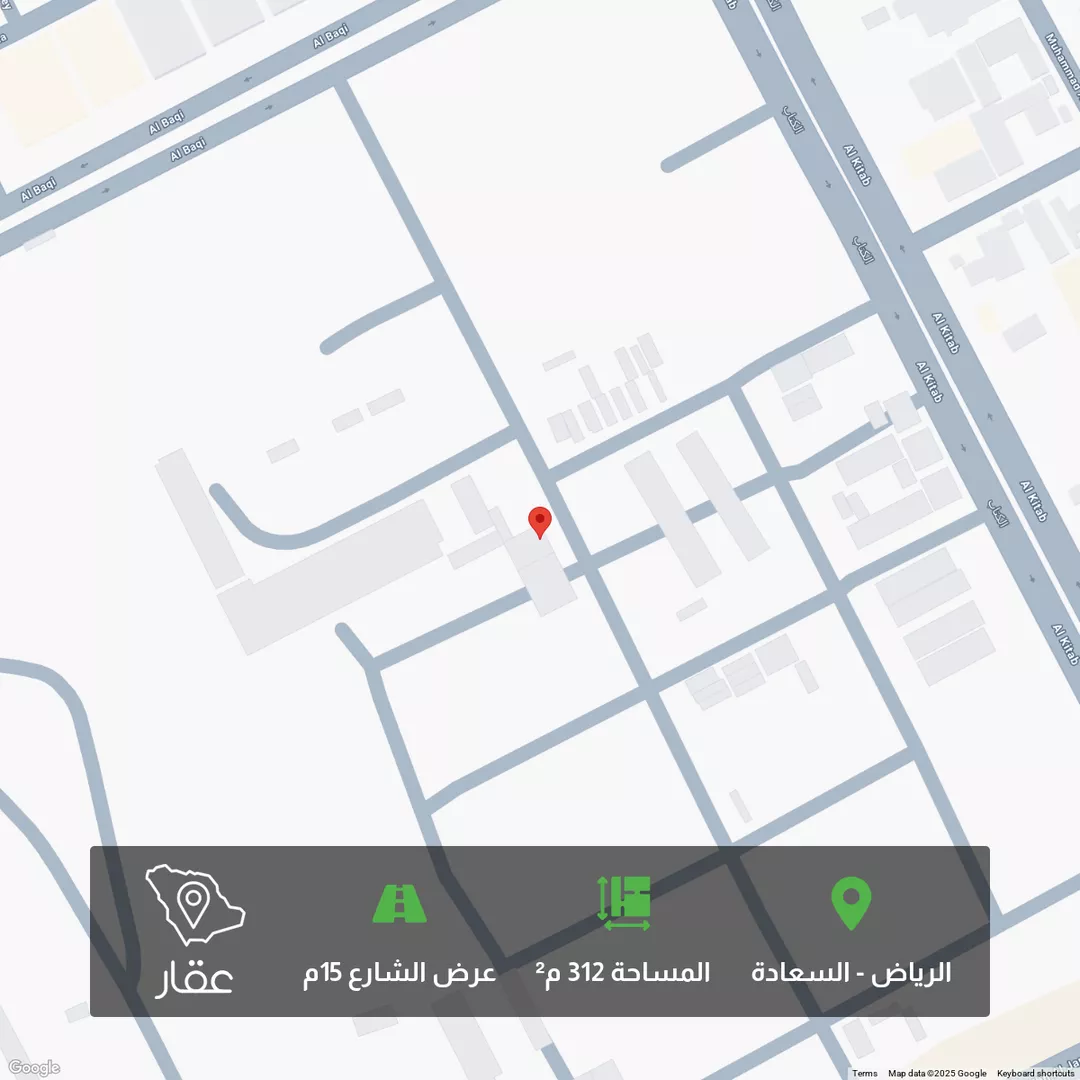 أرض للبيع في شارع الرواجي, حي السعادة, مدينة الرياض, منطقة الرياض 1 صورة