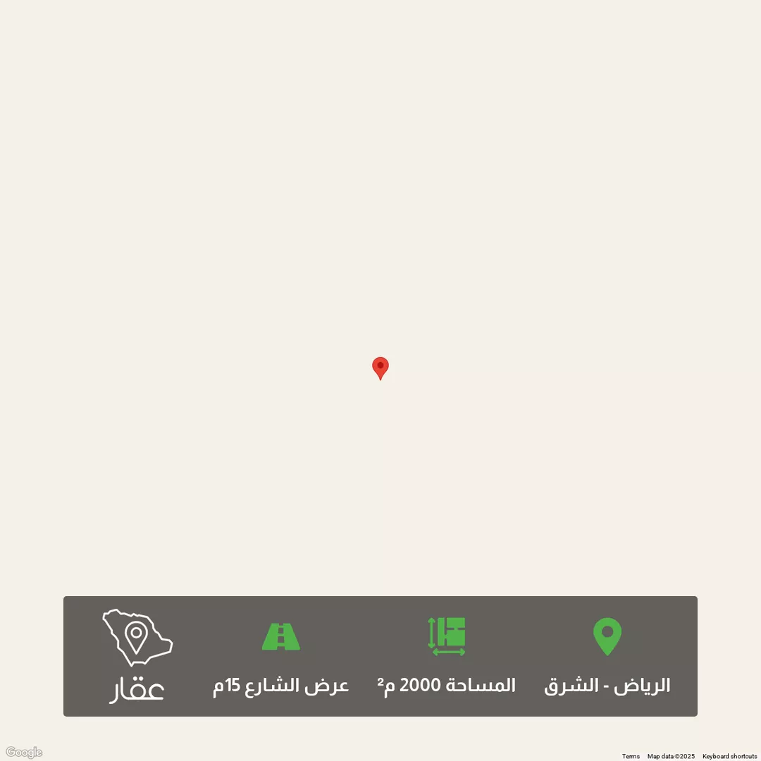 أرض للبيع في شارع 0000, حي الرسالة, مدينة الرياض, منطقة الرياض 1 صورة