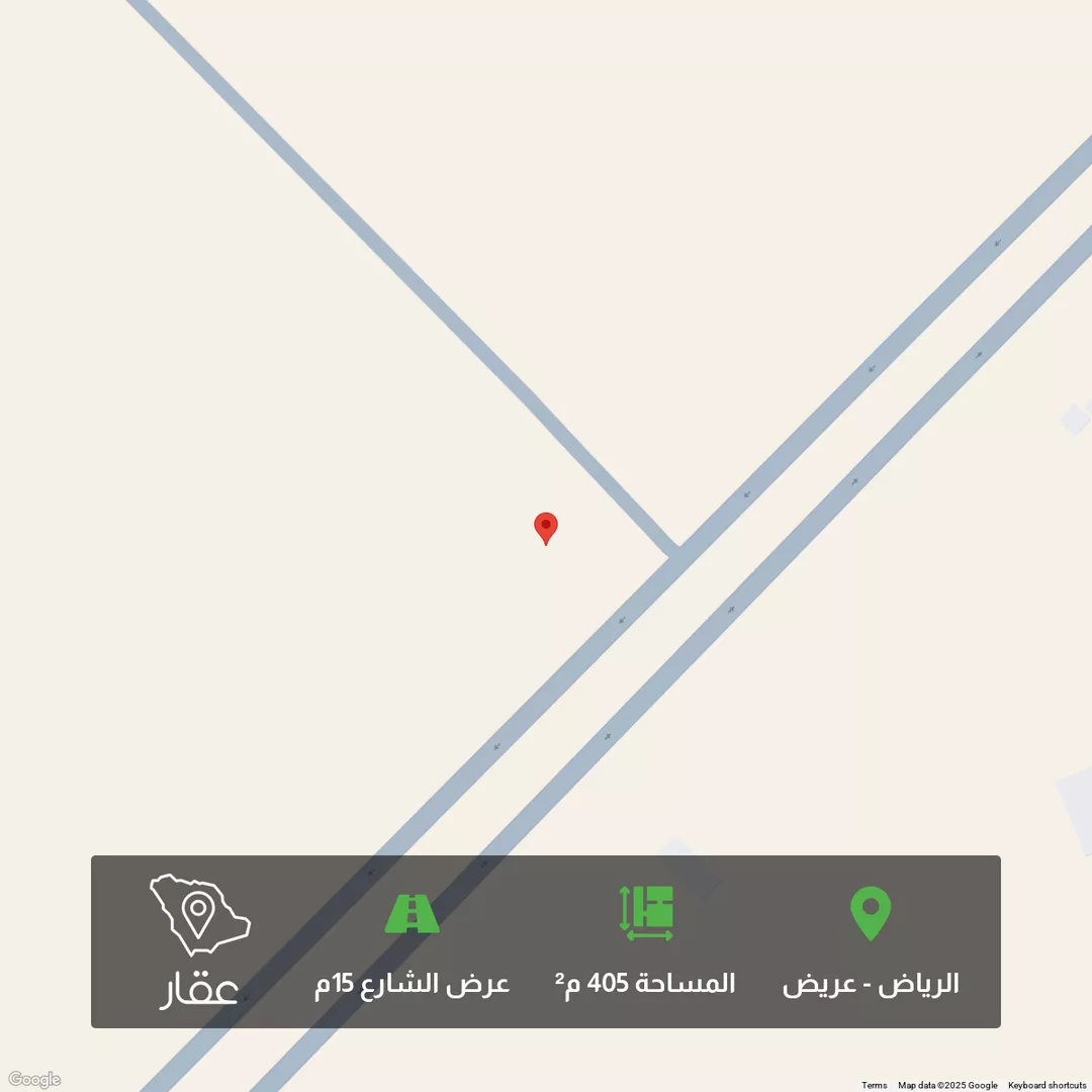 أرض للبيع في شارع جبل حضن, حي عريض, مدينة الرياض, منطقة الرياض 1 صورة