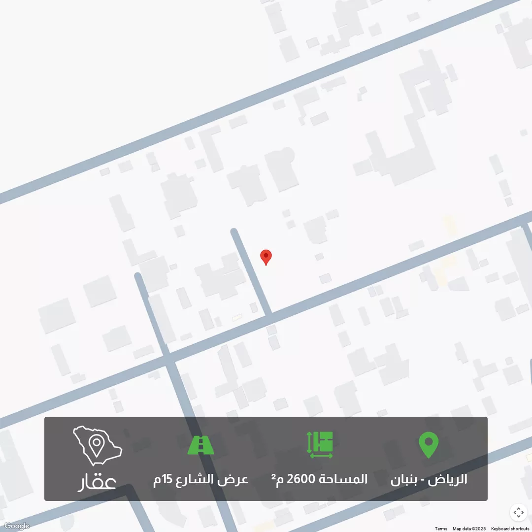 أرض للبيع في حي عقرباء, مدينة امارة منطقة الرياض - الجبيله, منطقة الرياض 1 صورة