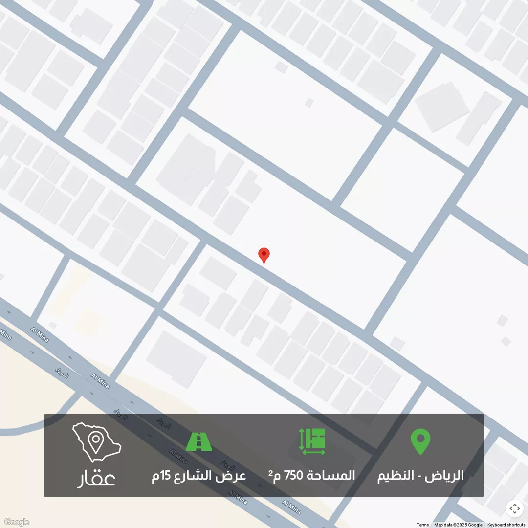 أرض للبيع في شارع البرجان, حي النظيم, مدينة الرياض, منطقة الرياض 1 صورة