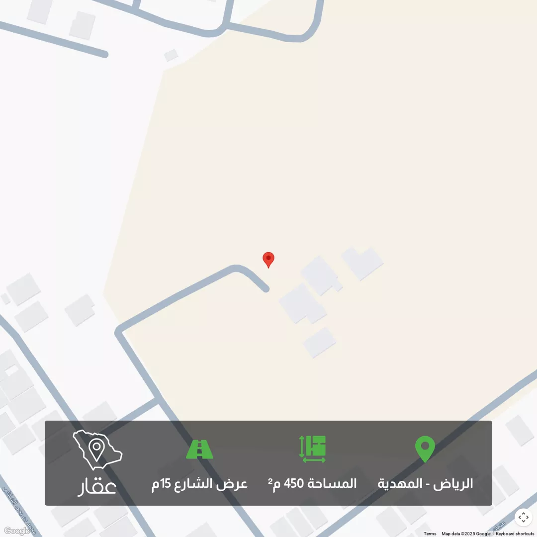 أرض للبيع في شارع الحسن الهمداني, حي المهدية, مدينة الرياض, منطقة الرياض 1 صورة