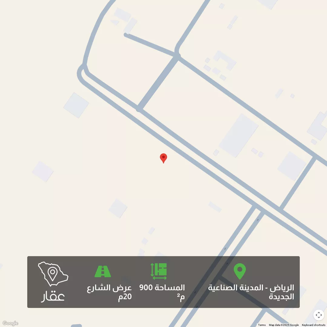 أرض للبيع في شارع مصطفى بن عبدالله مرداد, حي المصفاة, مدينة الرياض, منطقة الرياض 1 صورة