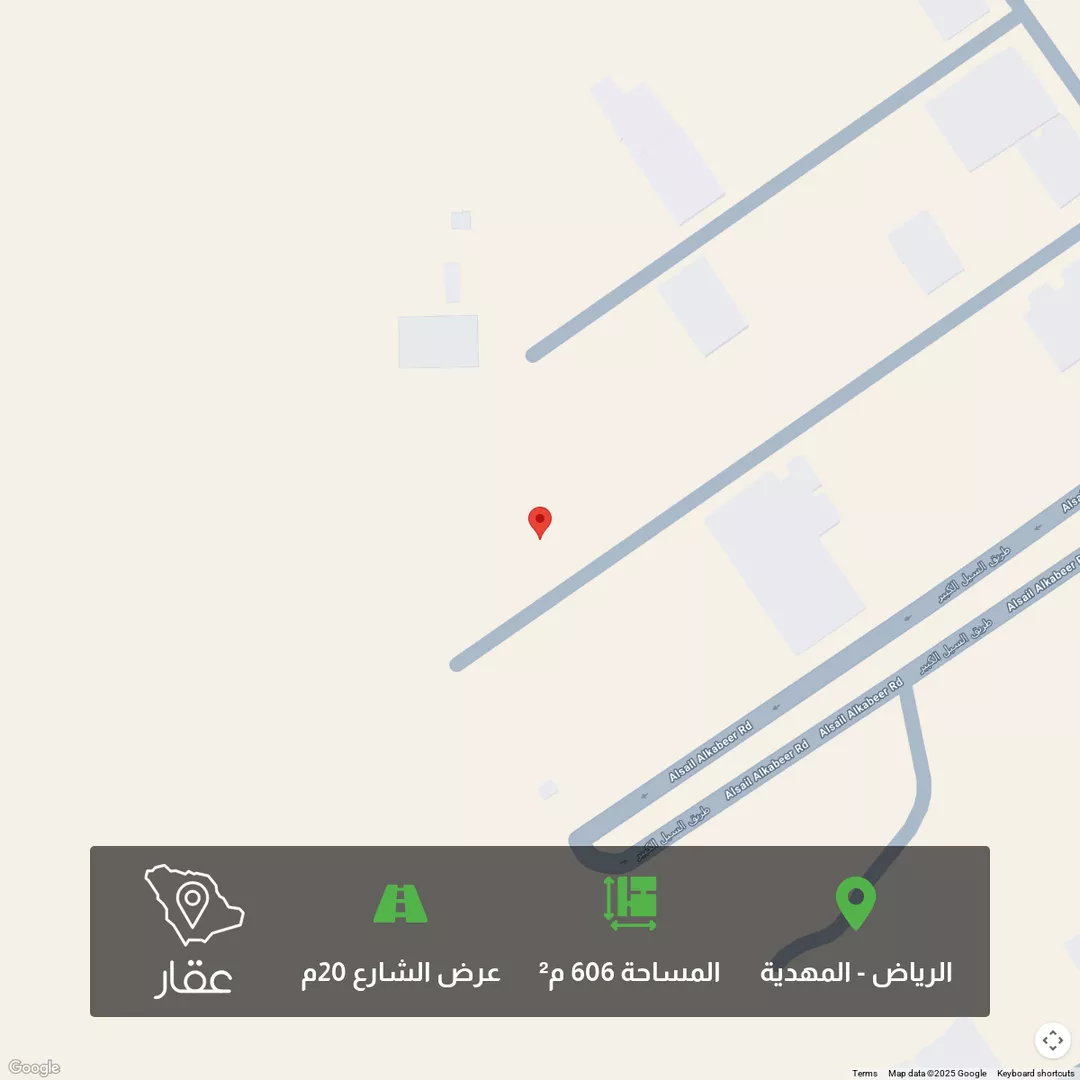 أرض للبيع في حي المهدية, مدينة الرياض, منطقة الرياض 1 صورة