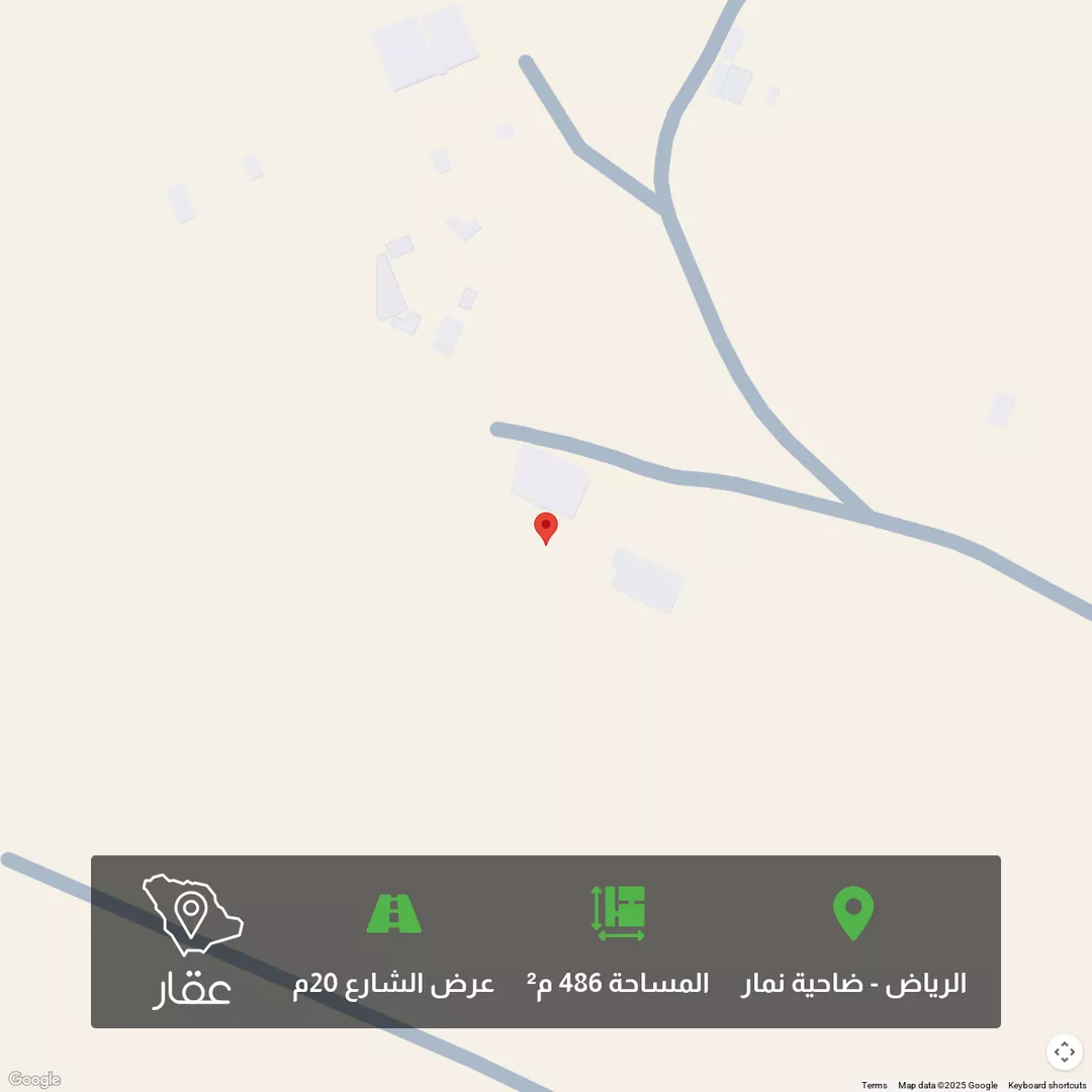 أرض للبيع في شارع 7225897, حي ضاحية نمار, مدينة الرياض, منطقة الرياض 1 صورة