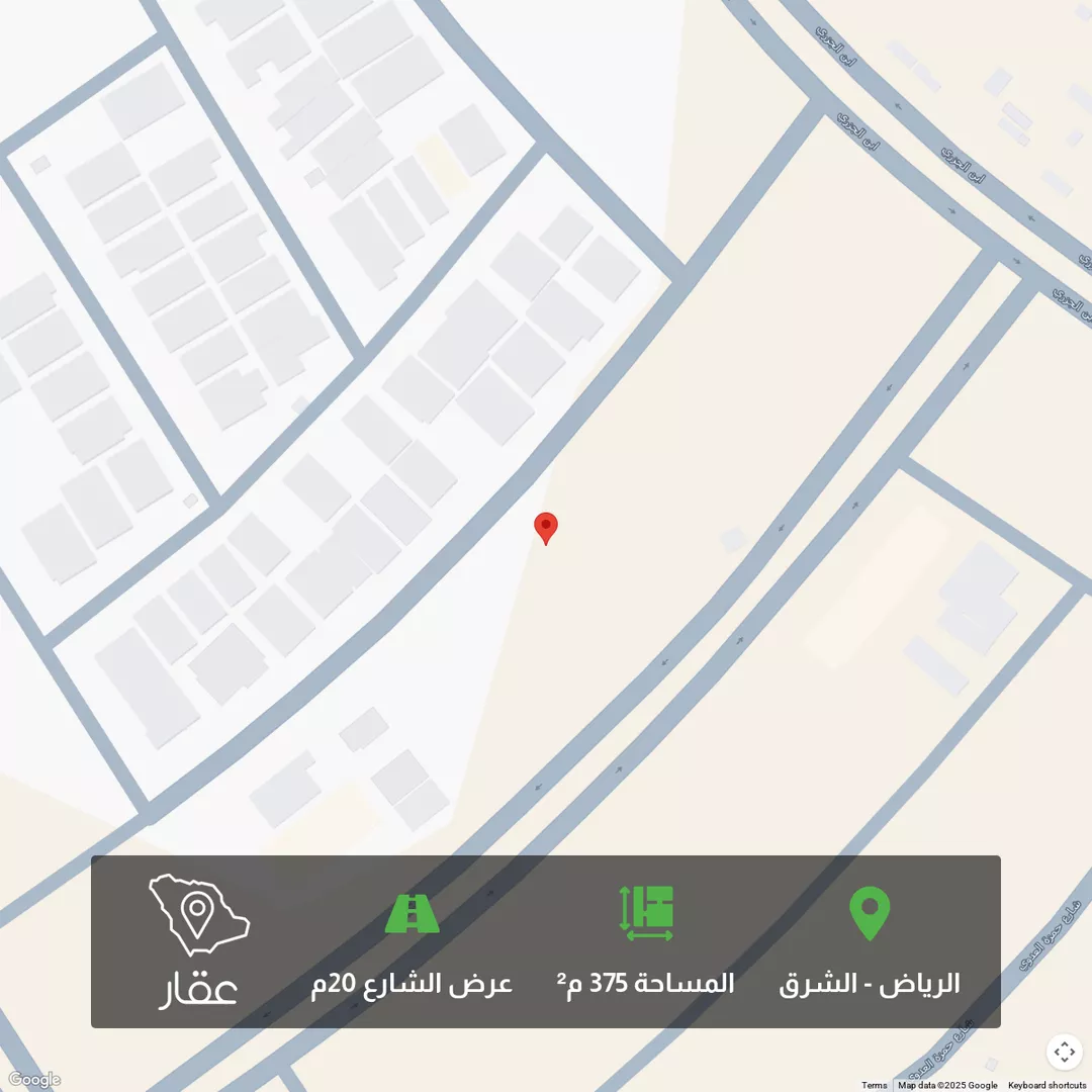 أرض للبيع في شارع العلاء العطار, حي البيان, مدينة الرياض, منطقة الرياض 1 صورة