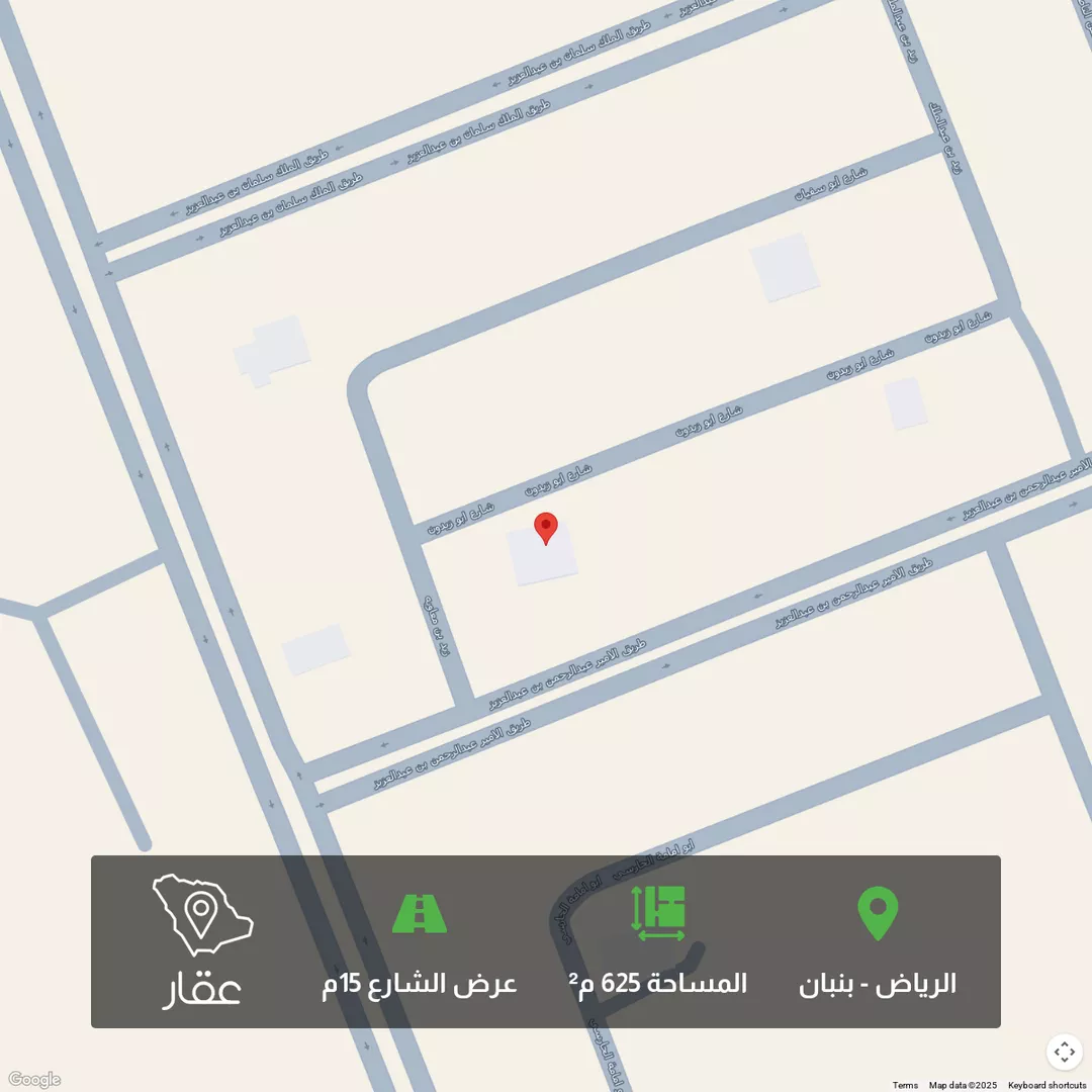 أرض للبيع في شارع عبدالله ابن الزبير, حي ملهم, مدينة ملهم, منطقة الرياض 1 صورة