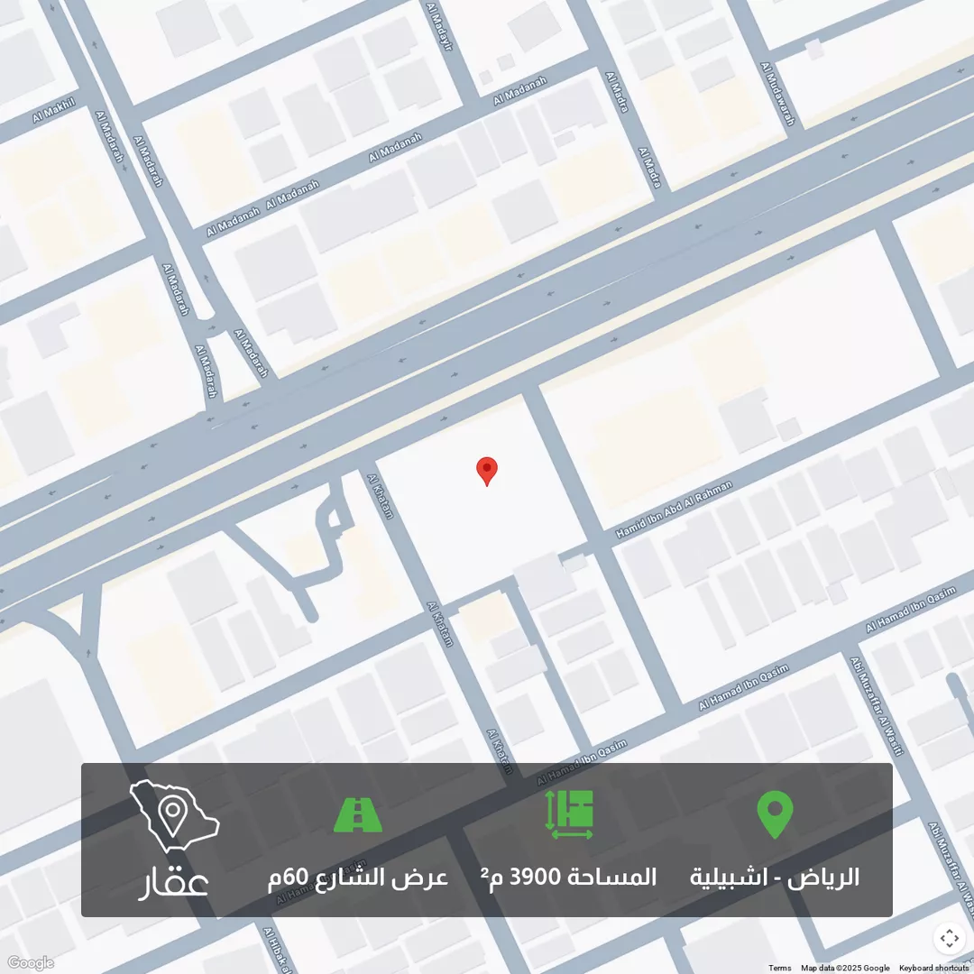 أرض للبيع في شارع طريق الامام عبدالله بن سعود بن عبدالعزيز, حي إشبيلية, مدينة الرياض, منطقة الرياض 1 صورة