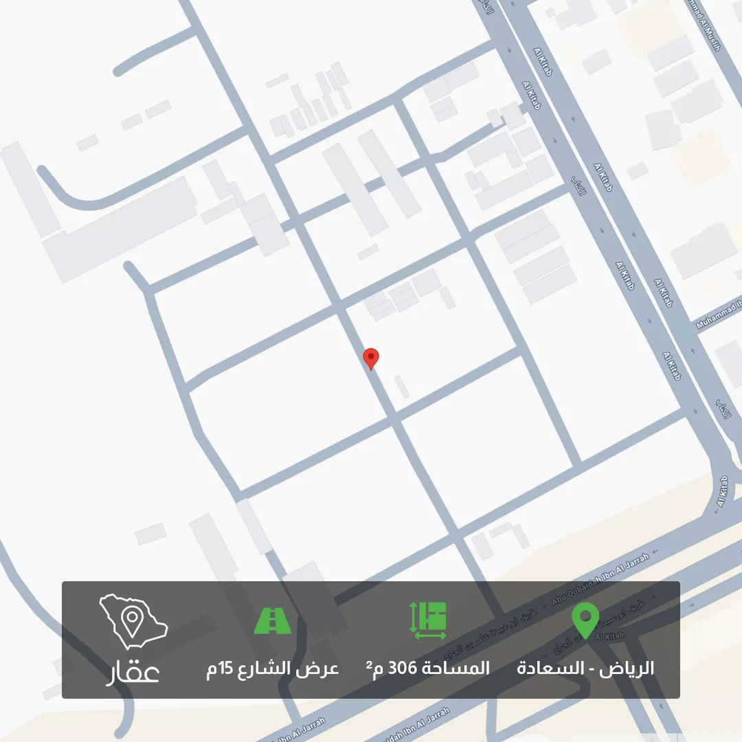 أرض للبيع في شارع 18613373, حي السعادة, مدينة الرياض, منطقة الرياض 1 صورة