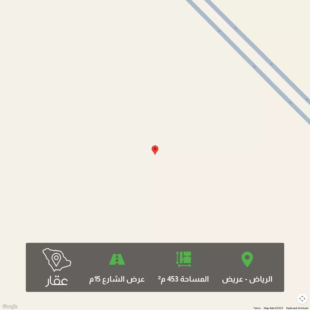أرض للبيع في شارع 1903470, حي عريض, مدينة الرياض, منطقة الرياض 1 صورة