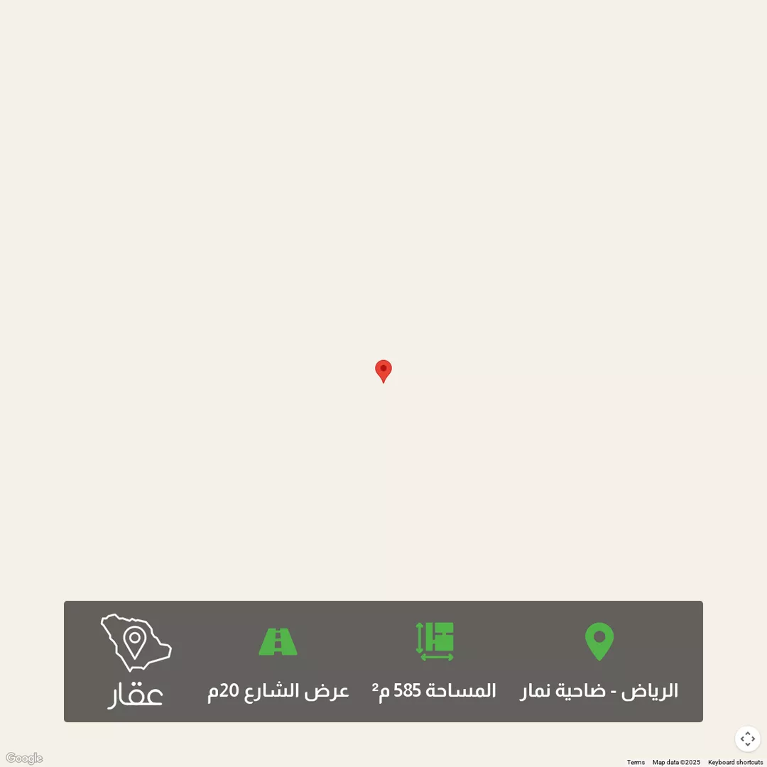 أرض للبيع في حي ضاحية نمار, مدينة الرياض, منطقة الرياض 1 صورة