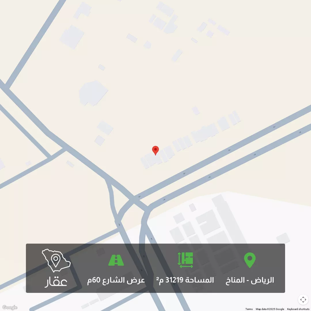 أرض للبيع في شارع الصفا, المشاعل, الرياض 1 صورة