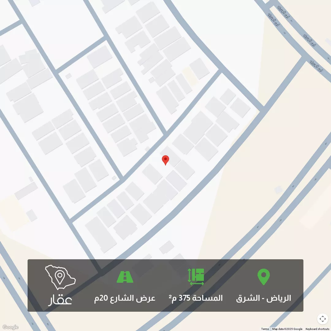 أرض للبيع في شارع أحمد بن محمد المرجاني, حي البيان, مدينة الرياض, منطقة الرياض 1 صورة