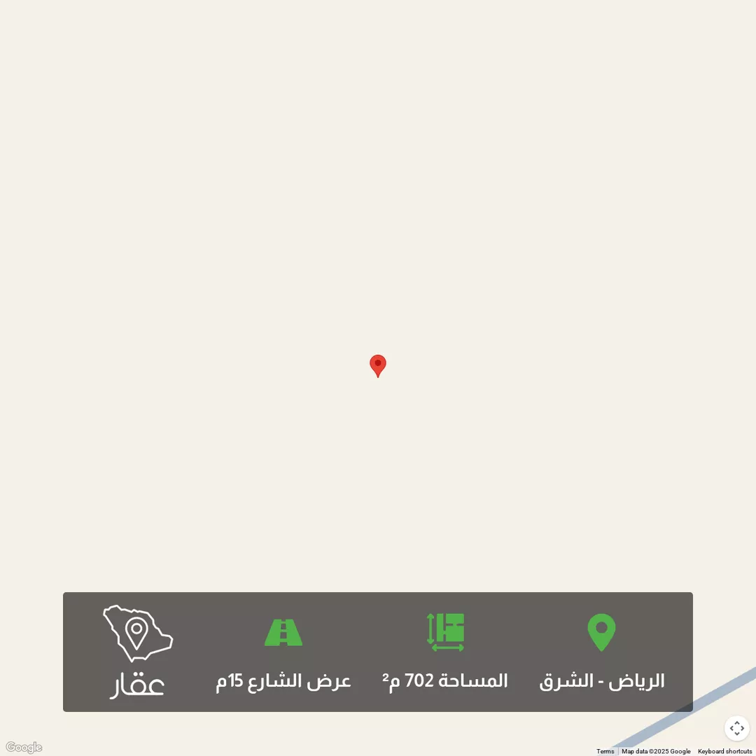أرض للبيع في شارع 3672125, حي العلا, مدينة الرياض, منطقة الرياض 1 صورة