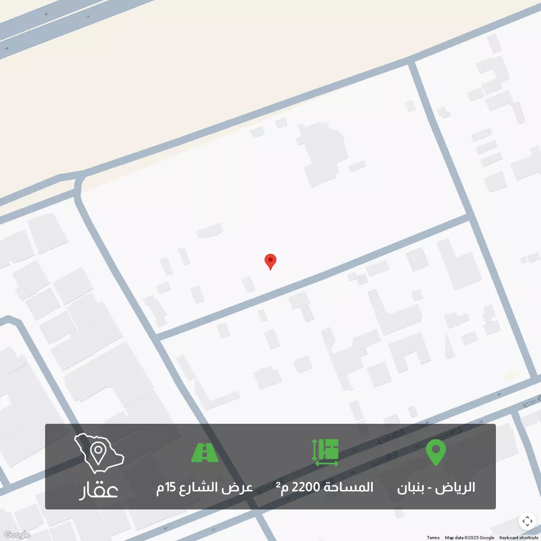 أرض للبيع في حي عقرباء, مدينة امارة منطقة الرياض - الجبيله, منطقة الرياض 1 صورة
