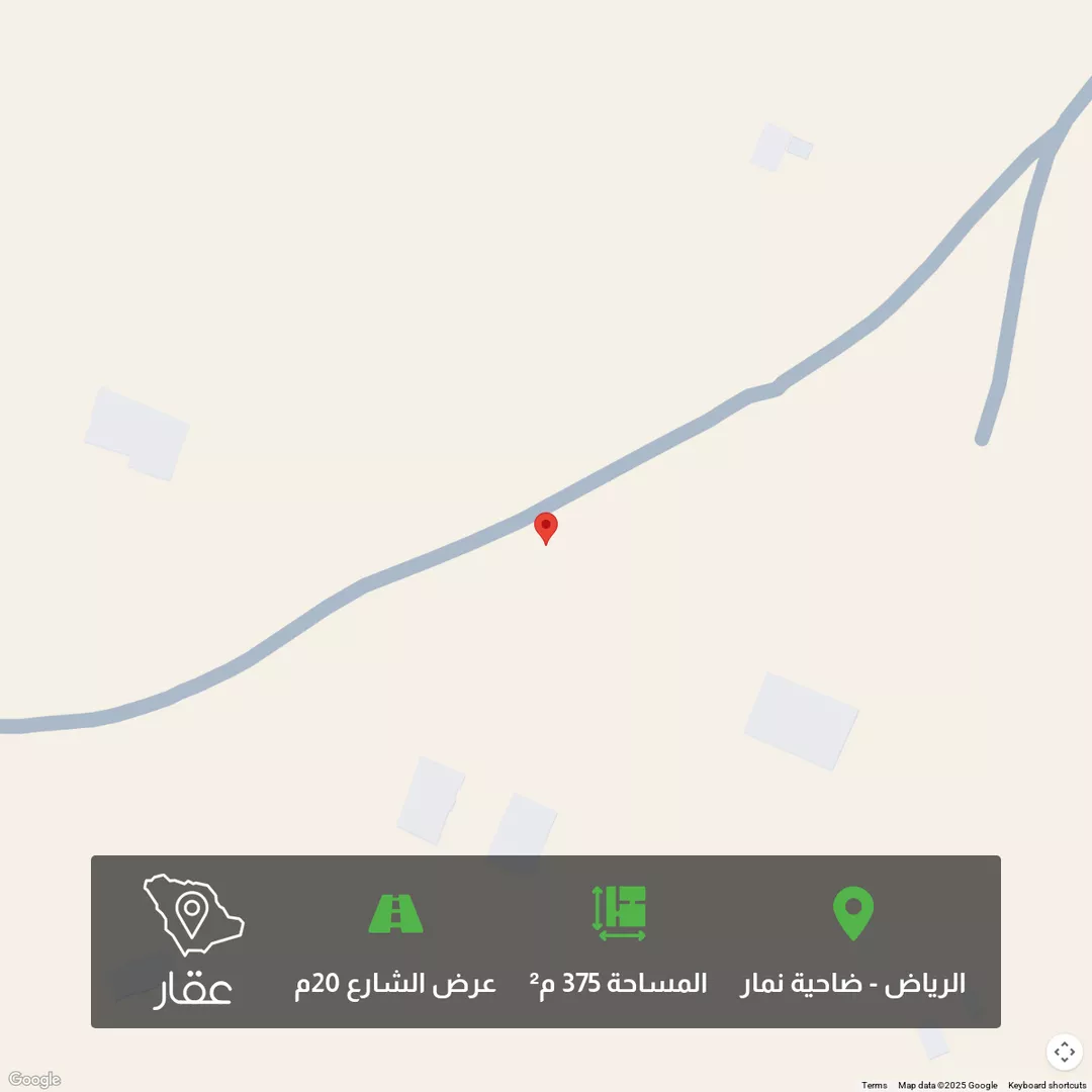 أرض للبيع في حي ضاحية نمار, مدينة الرياض, منطقة الرياض 1 صورة