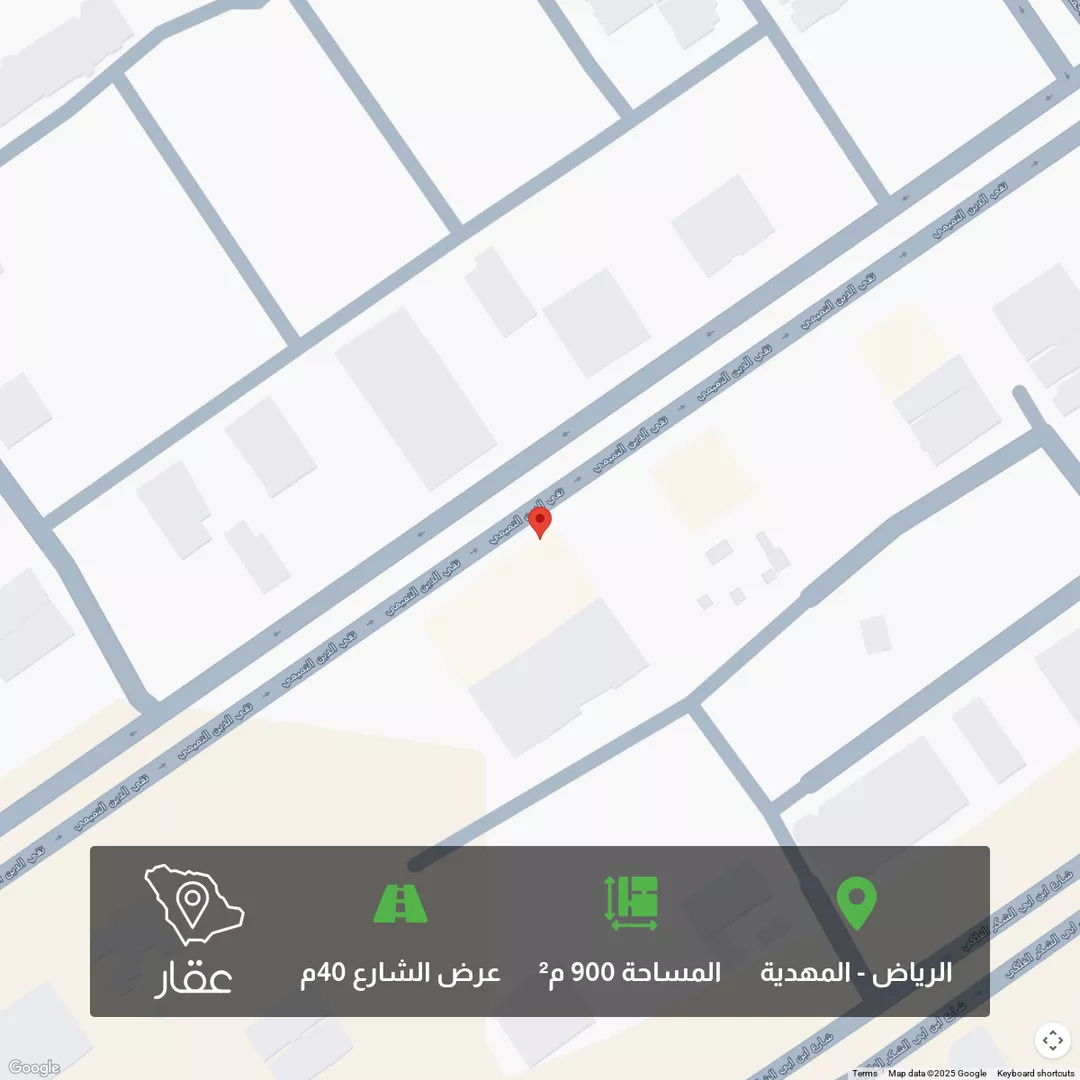 أرض للبيع في حي المهدية, مدينة الرياض, منطقة الرياض 1 صورة