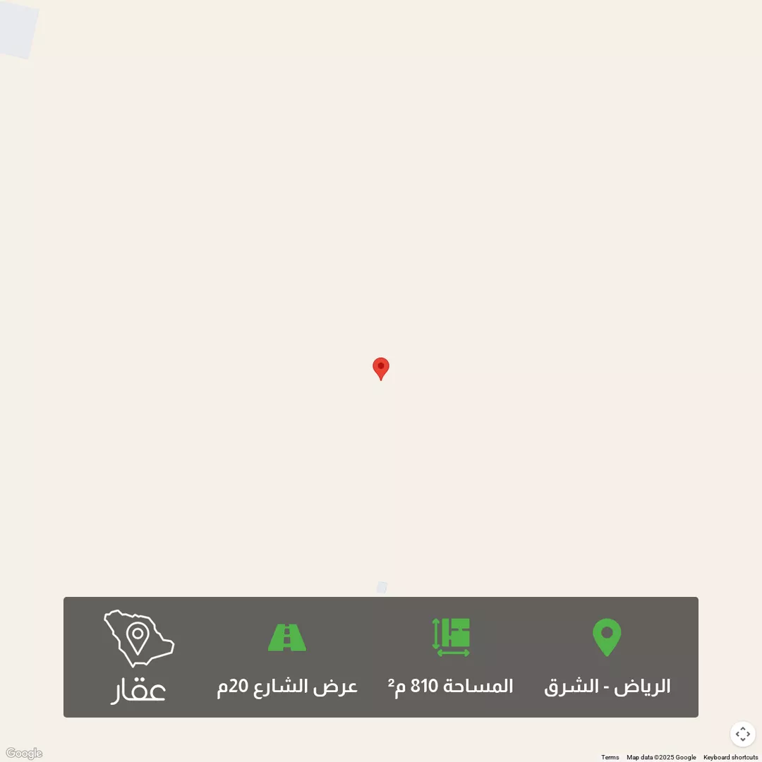 أرض للبيع في شارع ابو يوسف, حي الزاهر, مدينة الرياض, منطقة الرياض 1 صورة