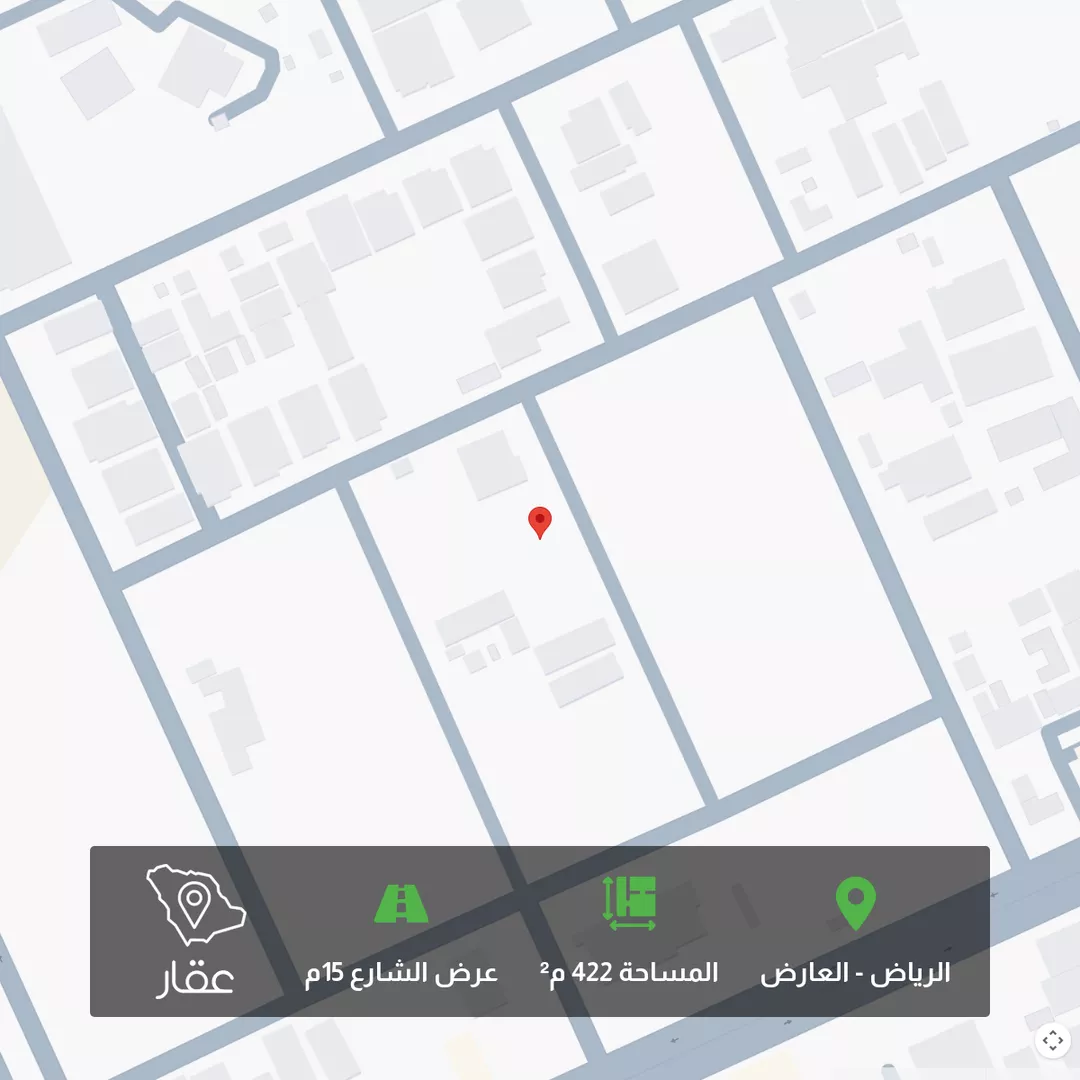 أرض للبيع في شارع سعيد بن نافع, حي العارض, مدينة الرياض, منطقة الرياض 1 صورة