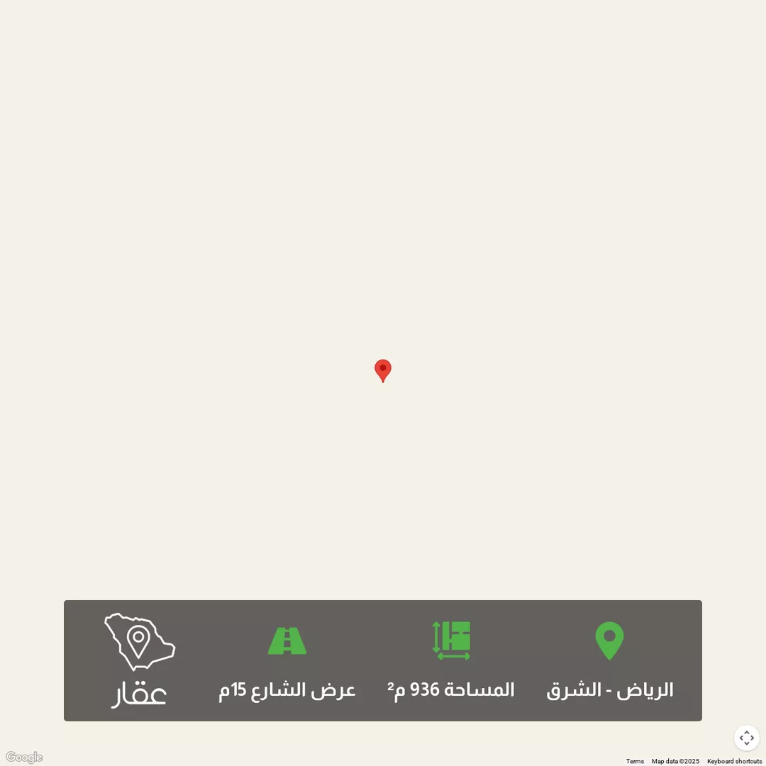 أرض للبيع في حي الزاهر, مدينة الرياض, منطقة الرياض 1 صورة