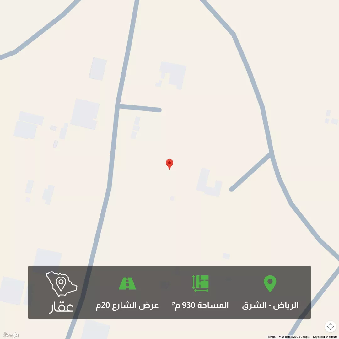 أرض للبيع في حي الزاهر, مدينة الرياض, منطقة الرياض 1 صورة