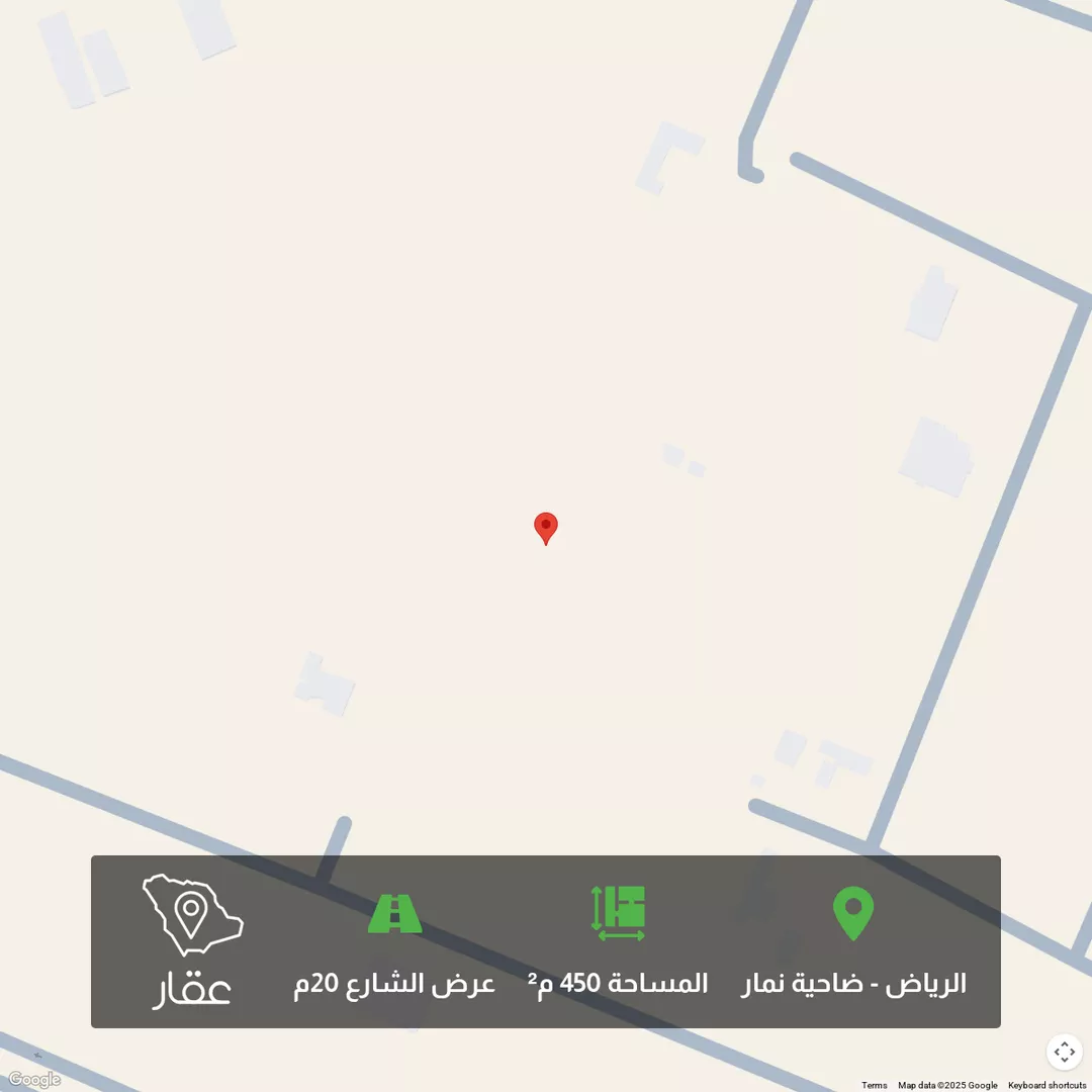 أرض للبيع في شارع 0000, حي ضاحية نمار, مدينة الرياض, منطقة الرياض 1 صورة