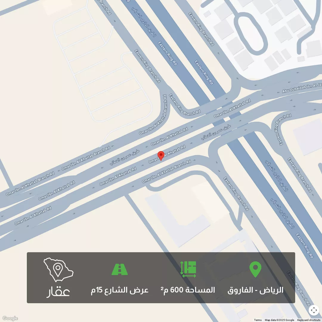 أرض للبيع في شارع 0000, حي الفاروق, مدينة الرياض, منطقة الرياض 1 صورة
