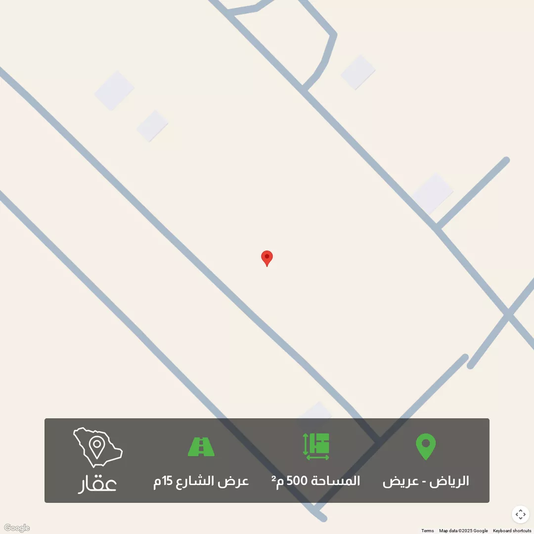 أرض للبيع في شارع 5194611, حي عريض, مدينة الرياض, منطقة الرياض 1 صورة