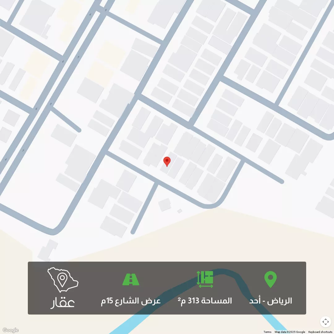 أرض للبيع في شارع القادسي, حي أحد, مدينة الرياض, منطقة الرياض 1 صورة