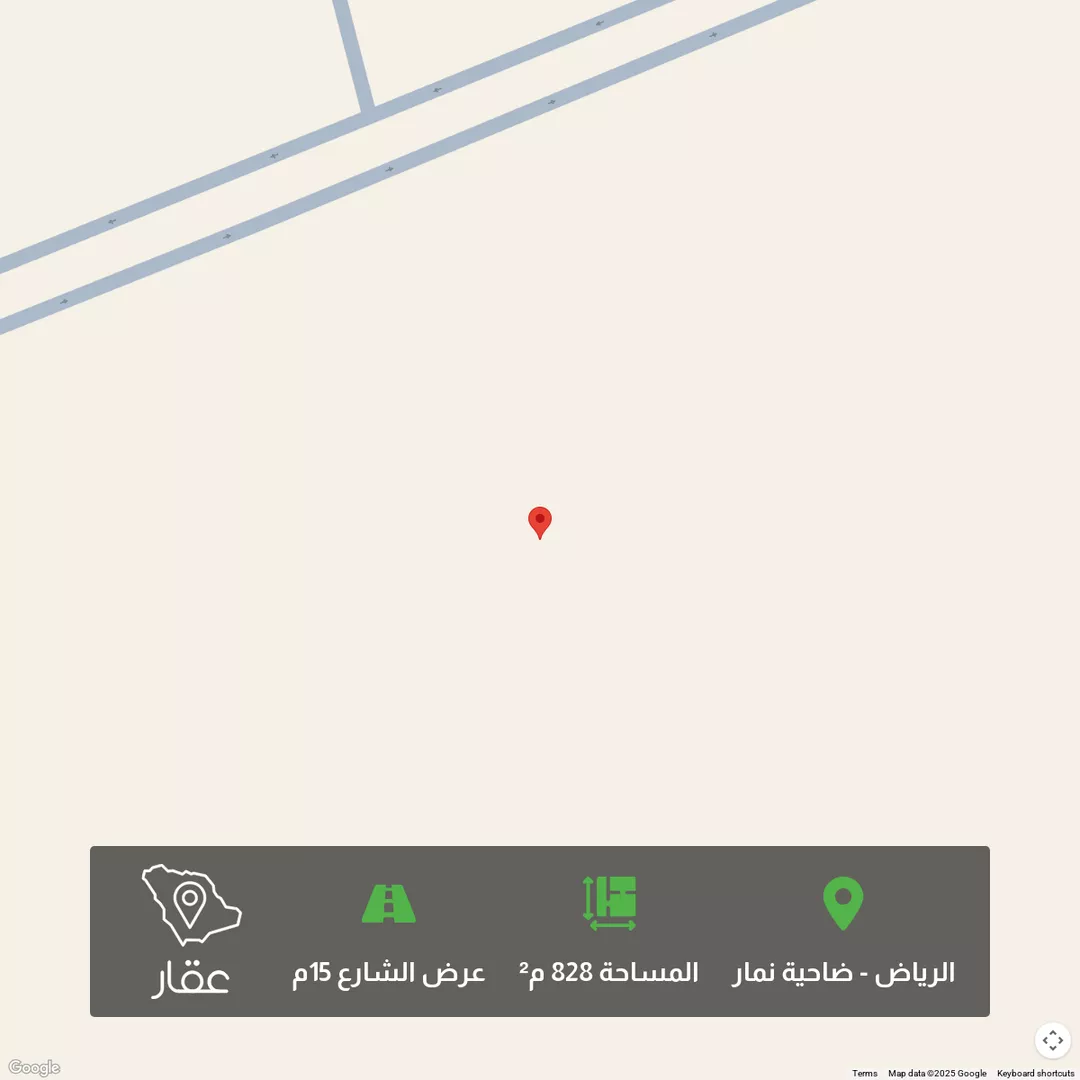 أرض للبيع في شارع 17290765, حي ضاحية نمار, مدينة الرياض, منطقة الرياض 1 صورة