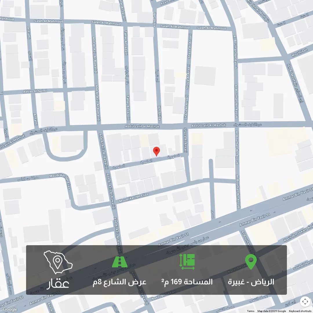 أرض للبيع في شارع الصلهمية, حي غبيرا, مدينة الرياض, منطقة الرياض 1 صورة